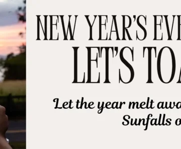 LET’S TOAST! New Year’s Eve Day at the Winery